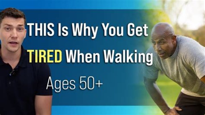 Do you get tired as you get older?