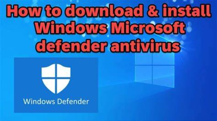 Do you need antivirus with Windows Defender?