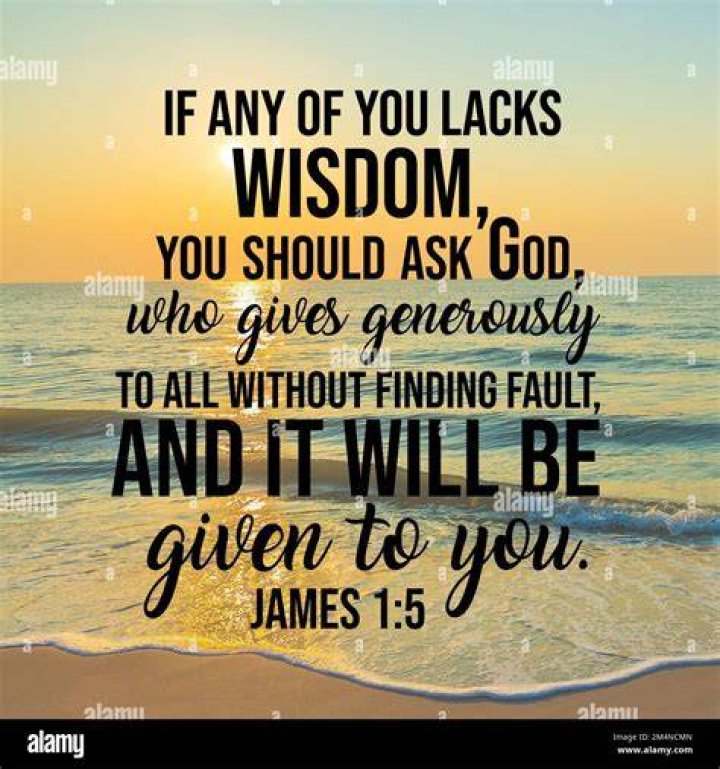 Does anyone lack wisdom?