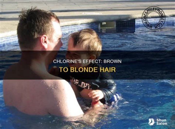 Does chlorine turn brown?