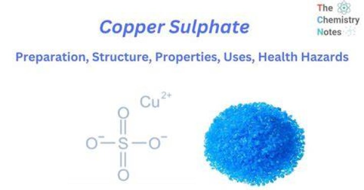 Does copper sulfate decompose on heating?