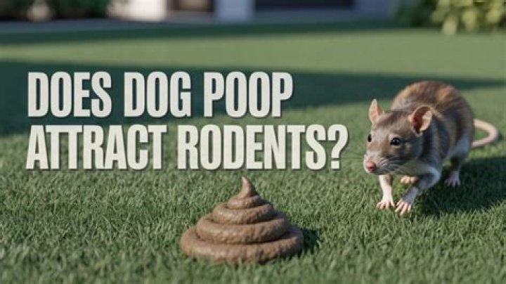 Does dog poop attract rodents?