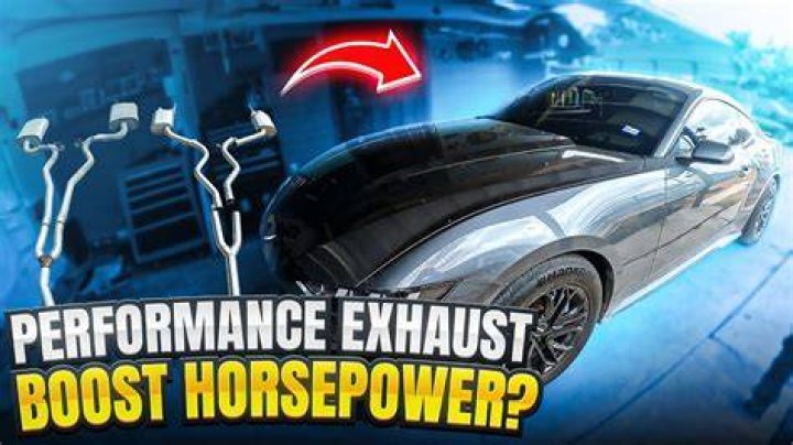 Does exhaust increase hp?
