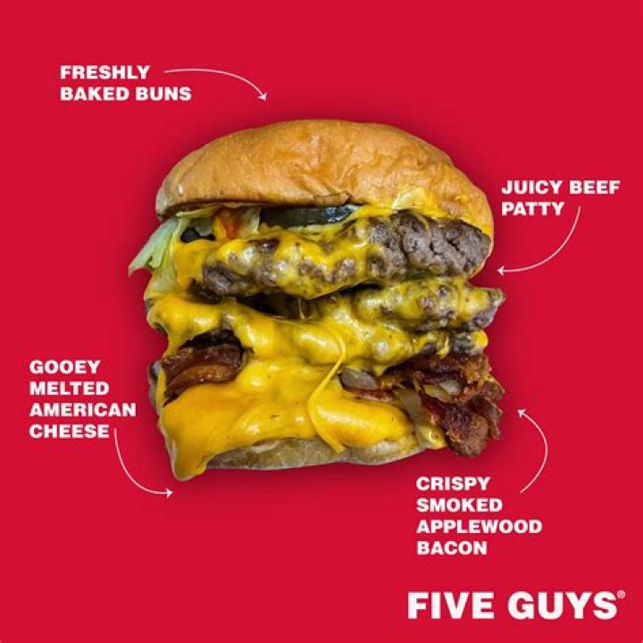 Does Five Guys use frozen patties?