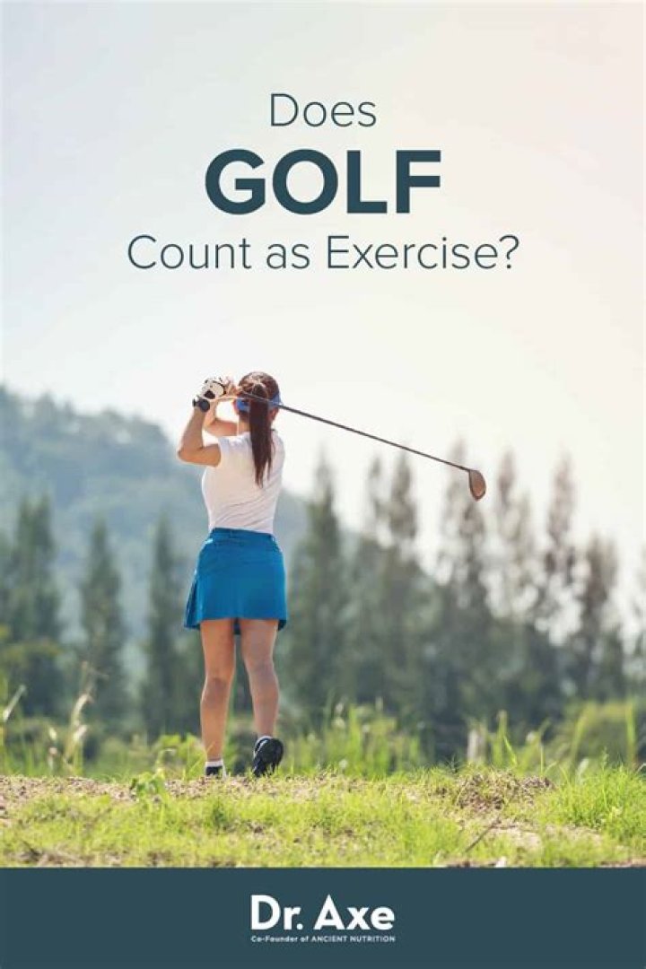 Does golf count as exercise?