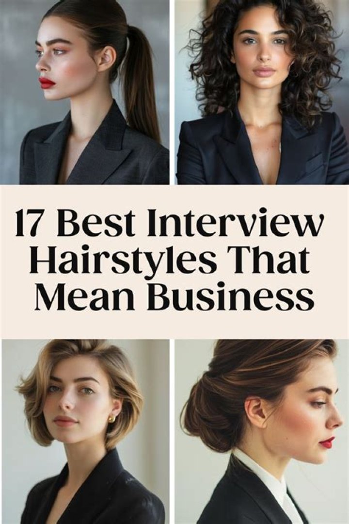 Does hairstyle affect success job interview?