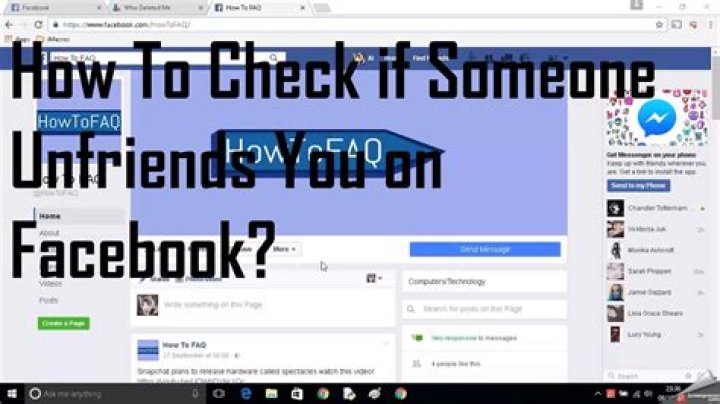 Does it notify when you unfriend someone on Facebook?