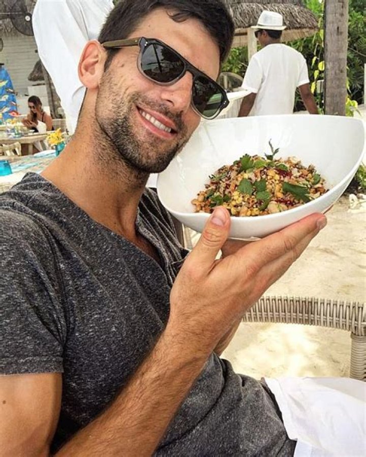 Does Novak Djokovic eat meat?