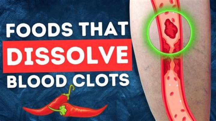 Does olive oil dissolve blood clots?