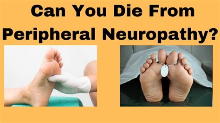 Does peripheral neuropathy shorten your life?