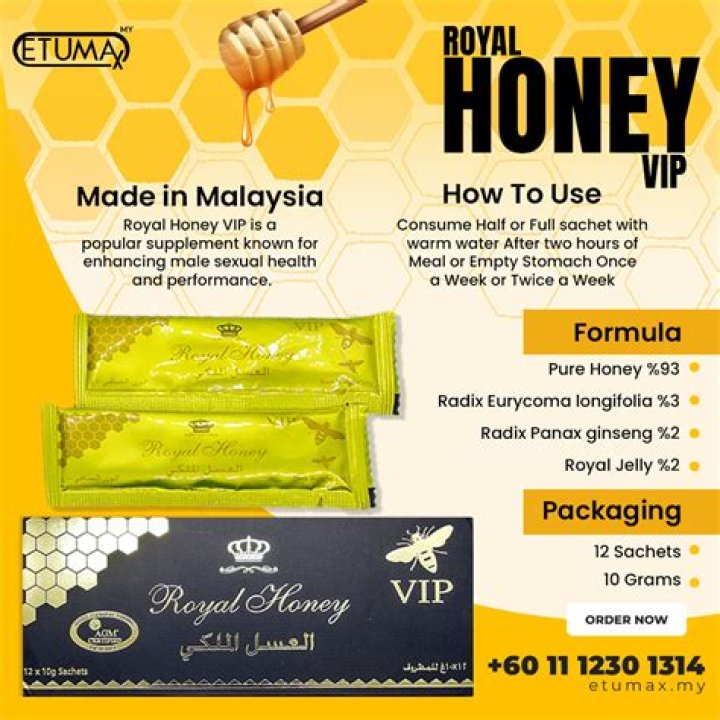Does Royal honey work on females?
