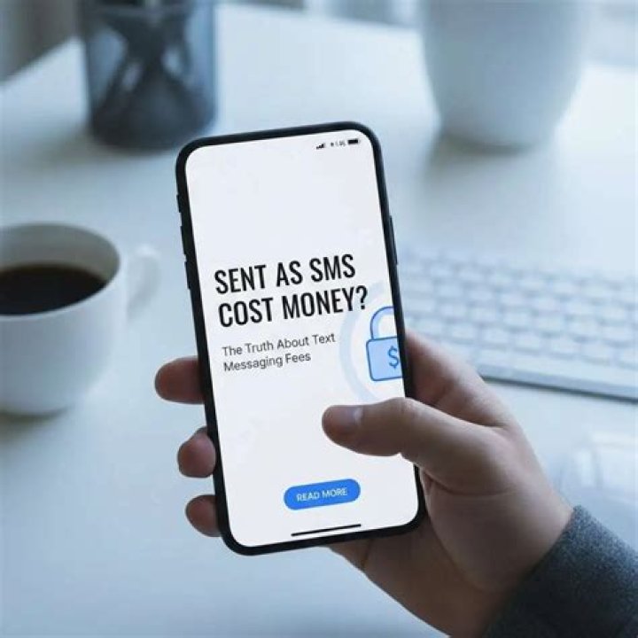 Does SMS text cost money?