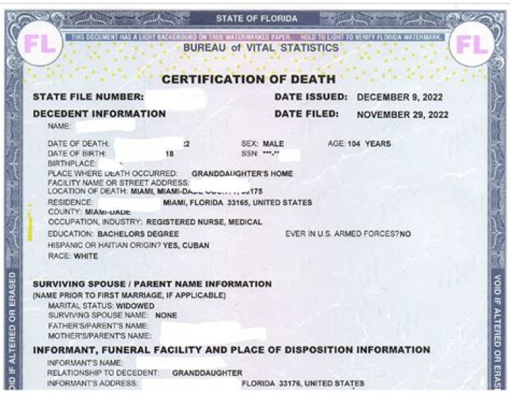 Does the IRS need an original death certificate?