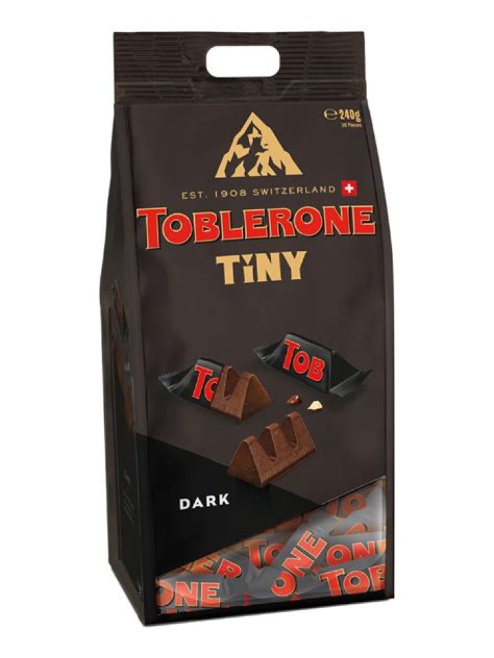 Does Toblerone dark chocolate contain milk?
