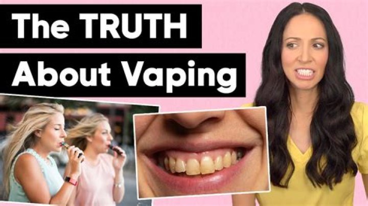 Does vaping rot your teeth?