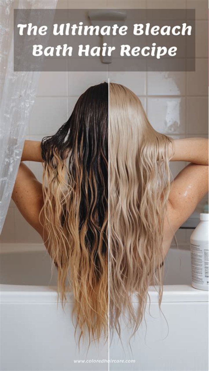 Does water deactivate hair bleach?