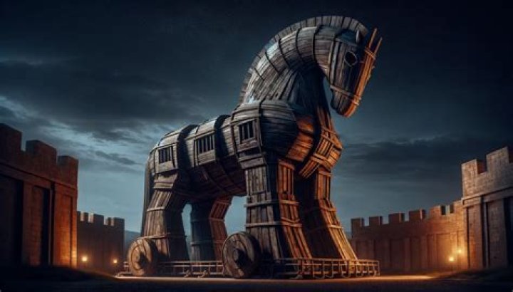 How big was the Trojan horse?