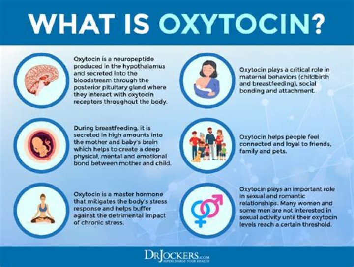 How can a woman increase oxytocin levels?