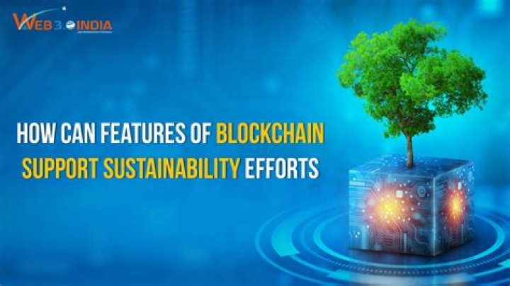 How can features of Blockchain support sustainability efforts?