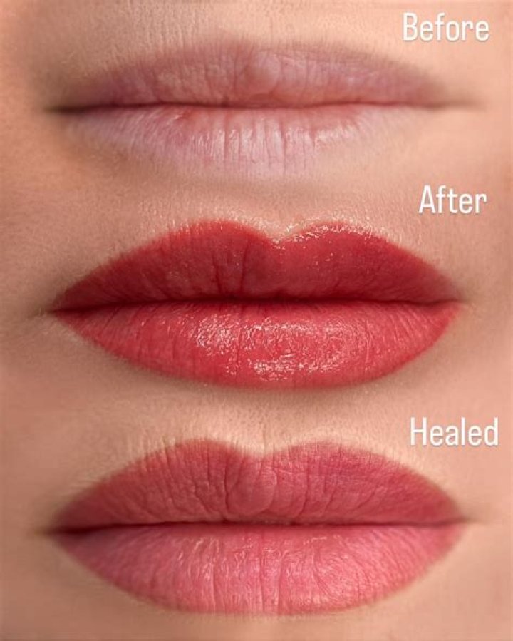 How can I make my lips permanently red?