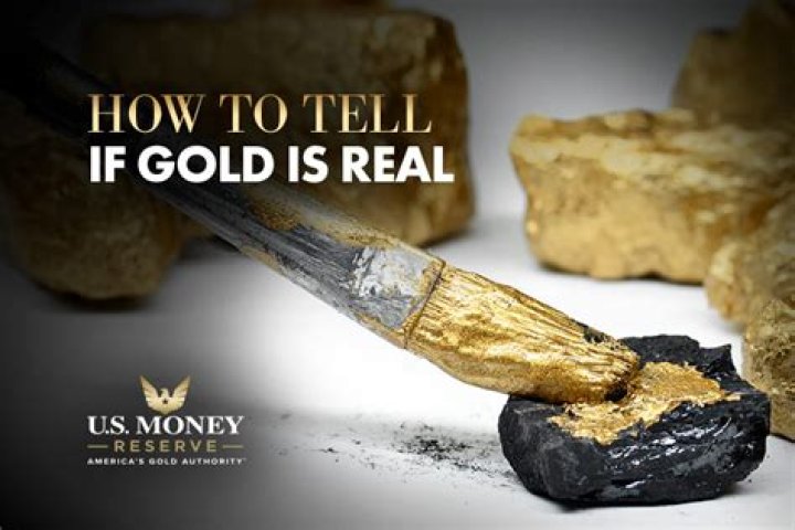How can you tell if gold is real at home without acid?