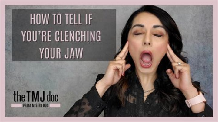 How can you tell if you clench your teeth at night?