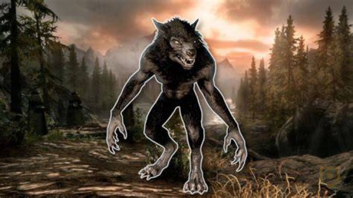 How do I become a white werewolf in Skyrim?