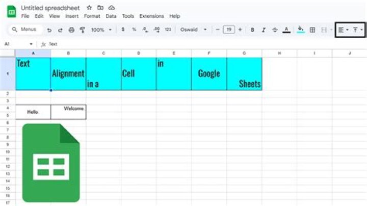 How do I center a spreadsheet horizontally in Google Sheets?