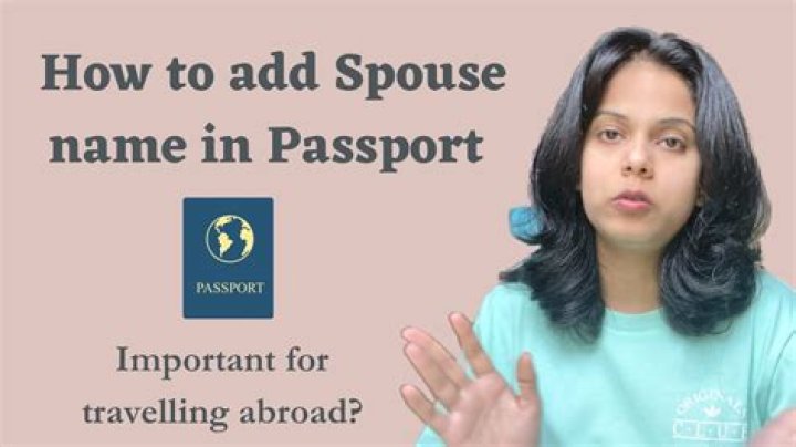 How do I change my spouse's name on my passport after divorce?