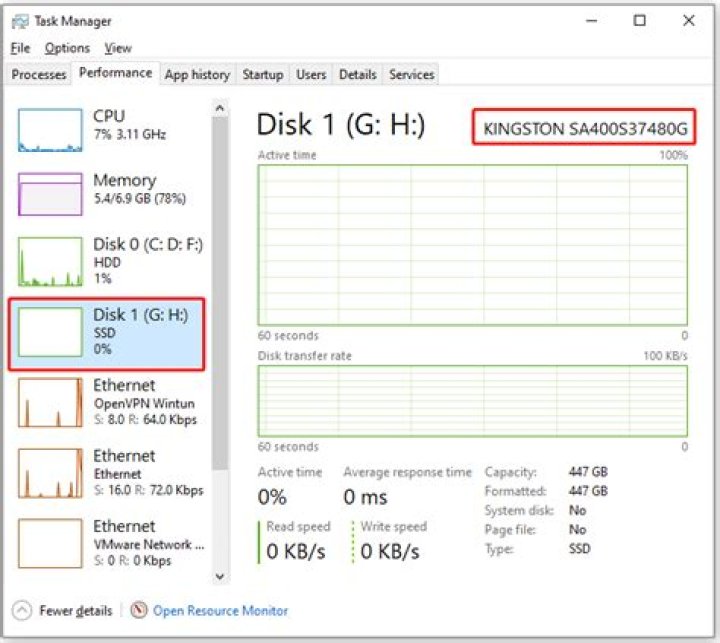 How do I check my SSD temp?