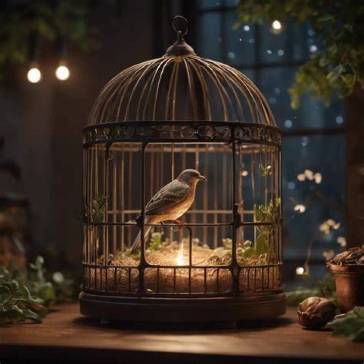 How do I cover my bird cage at night?