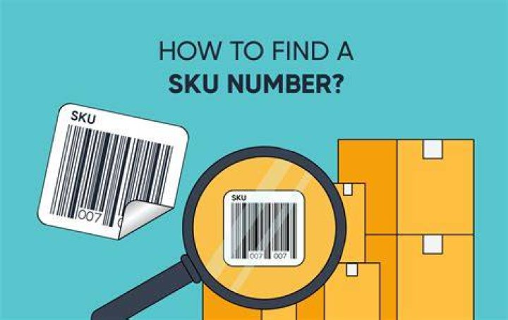 How do I find the SKU of a product online?