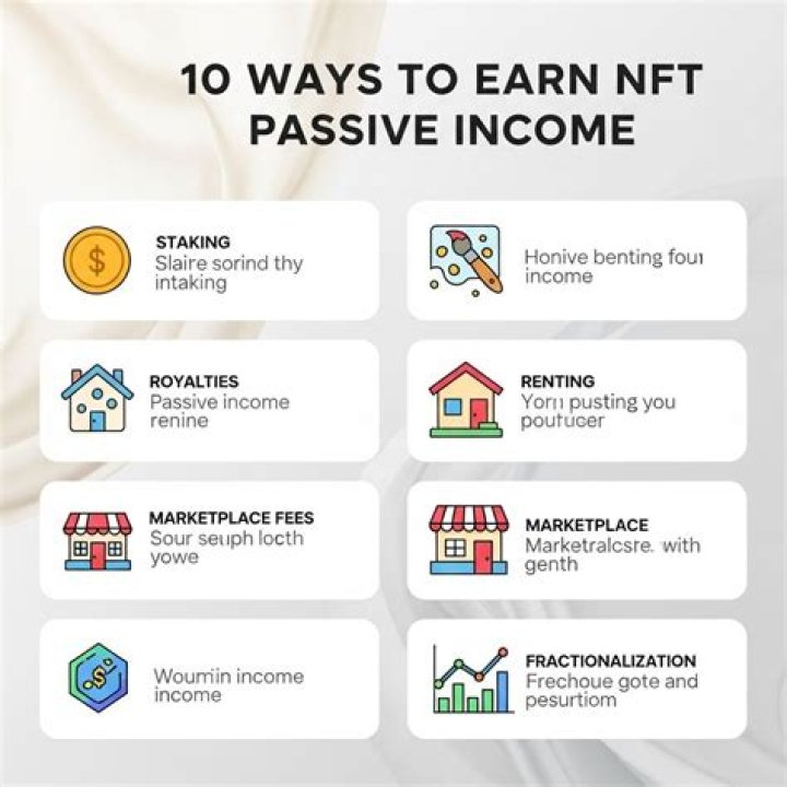 How do I generate passive income with NFTs?