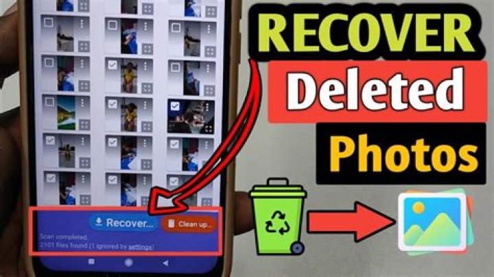 How do I get a deleted video back on my iPhone?