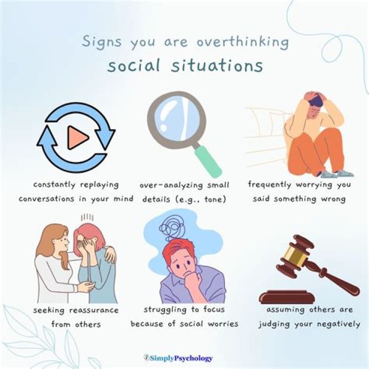 How do I get out of my head in social situations?