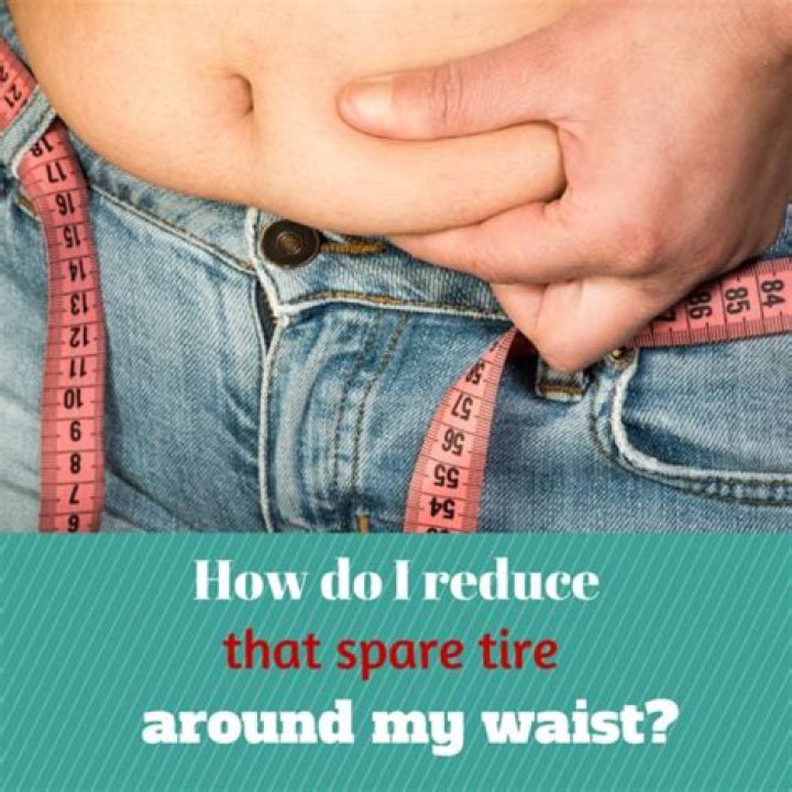 How do I get rid of the spare tire around my waist?