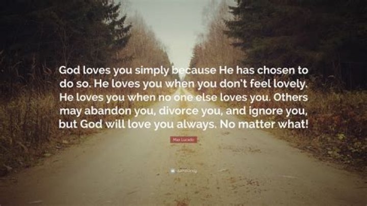How do I know if God still loves me?