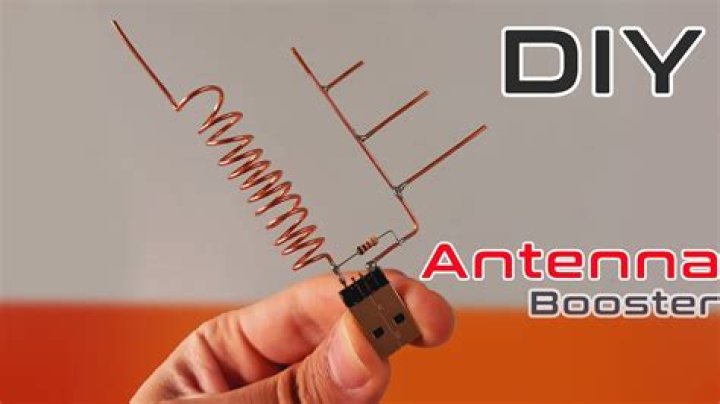 How do I make a cell phone antenna booster?