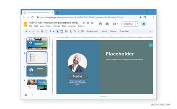 How do I move a slide from one Google presentation to another?