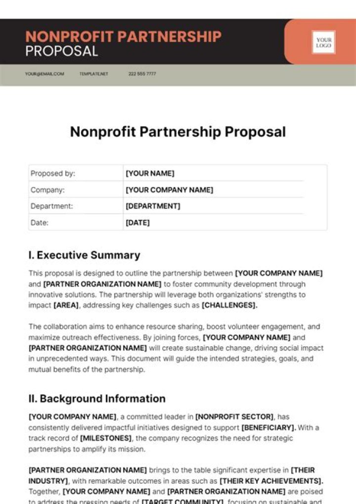 How do I partner with another non-profit?