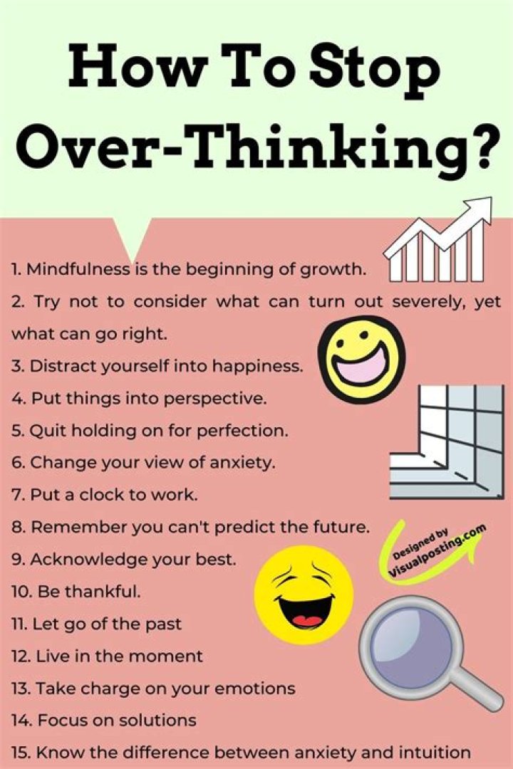 How do I stop thinking about something forever?