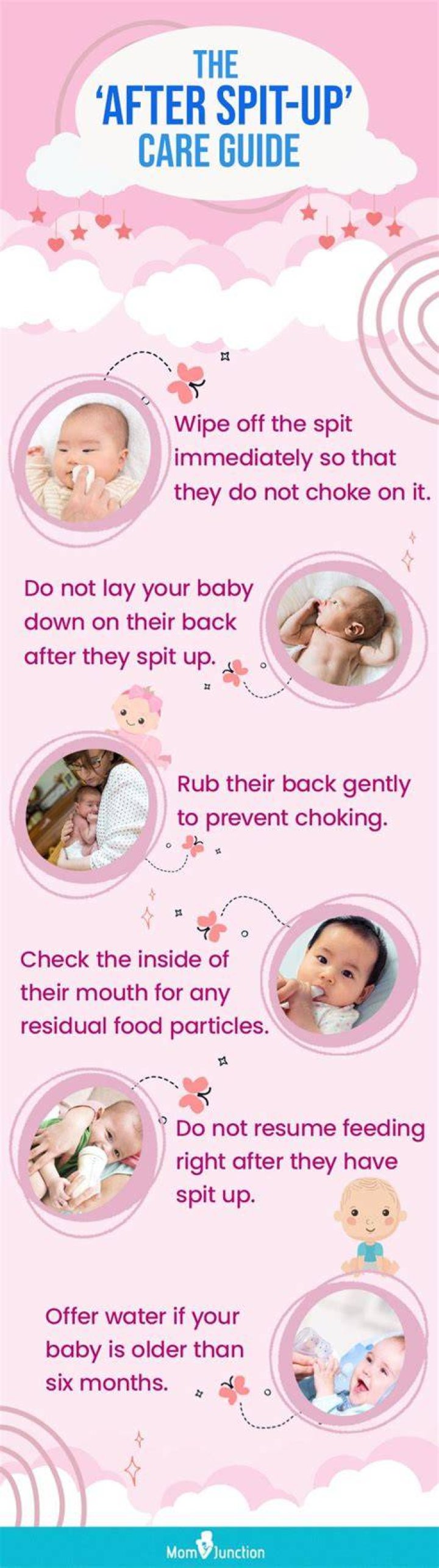 How do you avoid spit up after breastfeeding?
