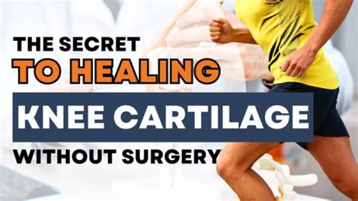 How do you build cartilage in your knees?