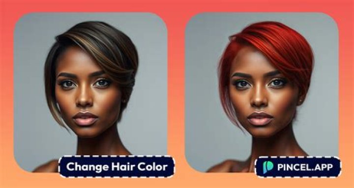 How do you change your hair color on Picsart?