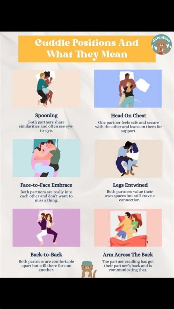 How do you cuddle closer?