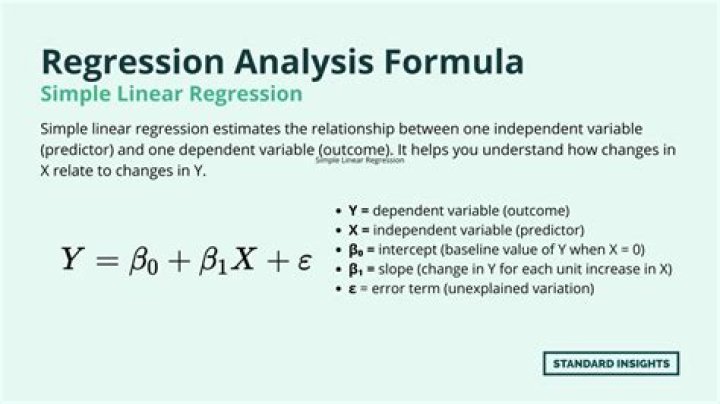 How do you do regression analysis?