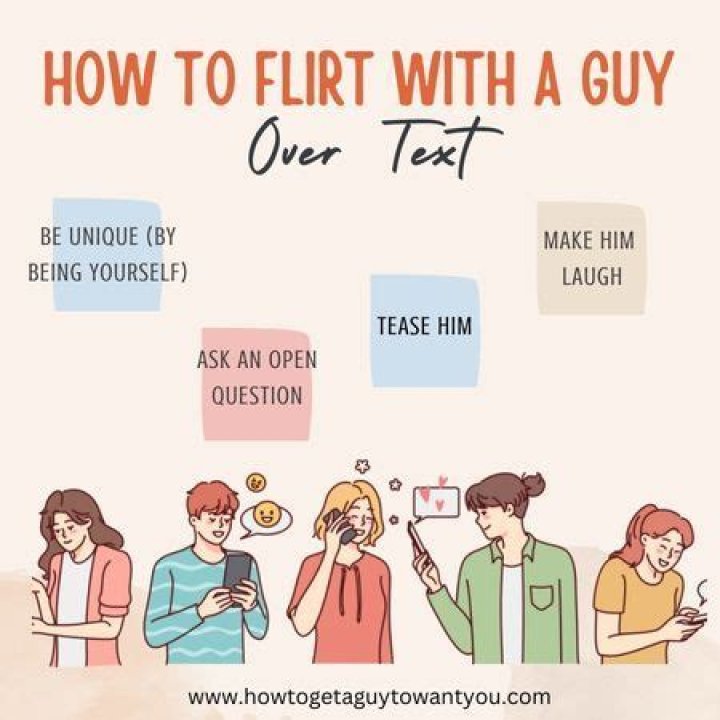 How do you flirt over text?