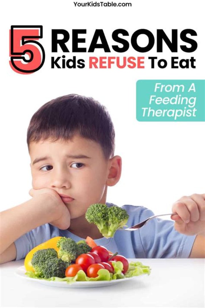How do you get a teenager to refuse to eat?