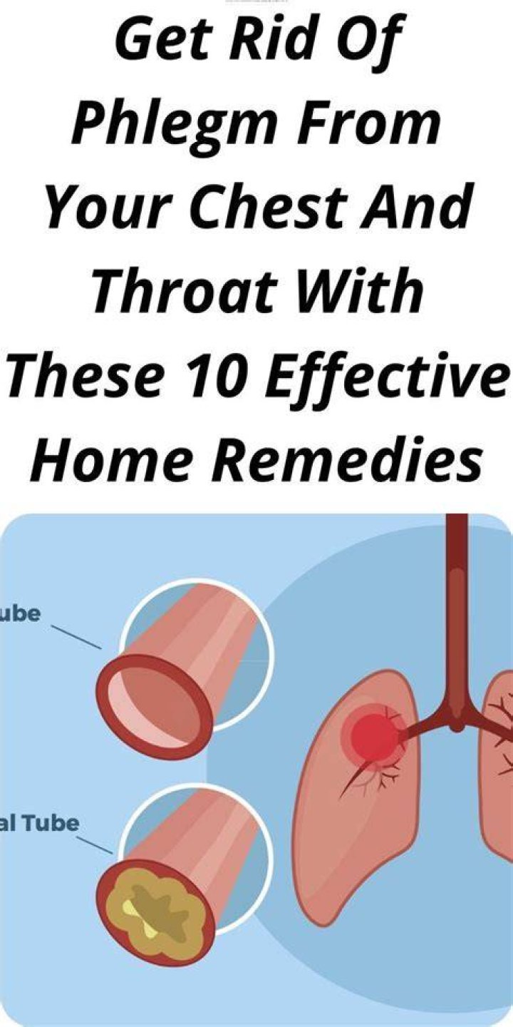 How do you get Flem out of your throat and chest?