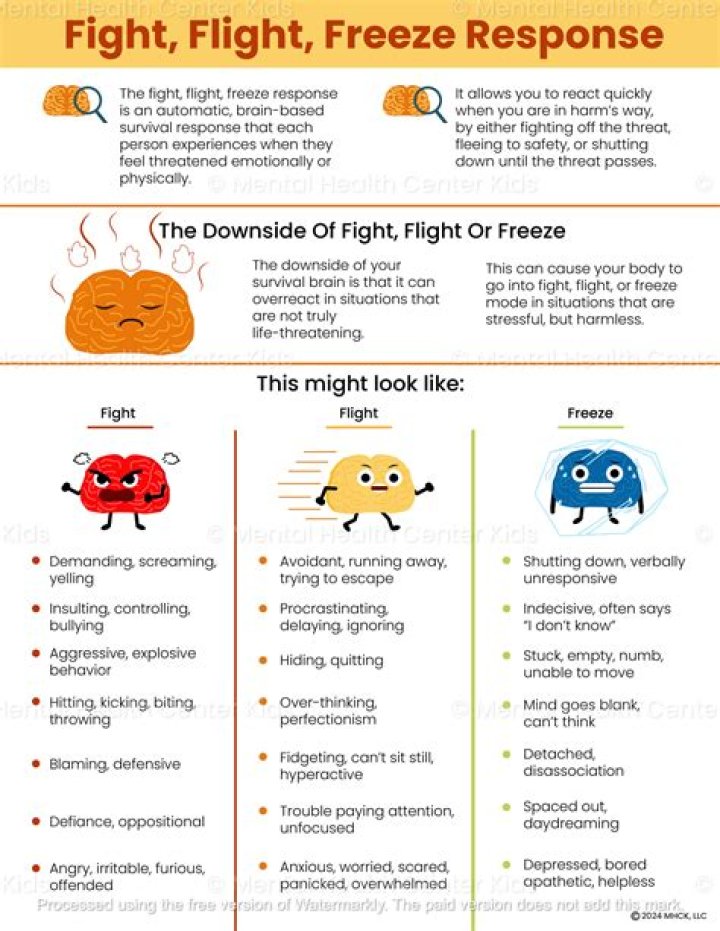 How do you get your body out of fight or flight mode?